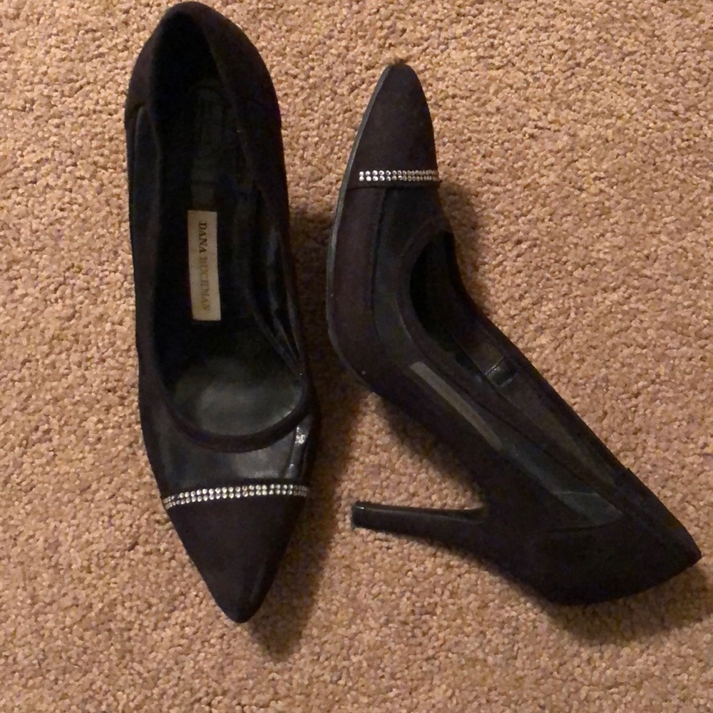 🍁Dana Buchman Black Pointy Toe Heels